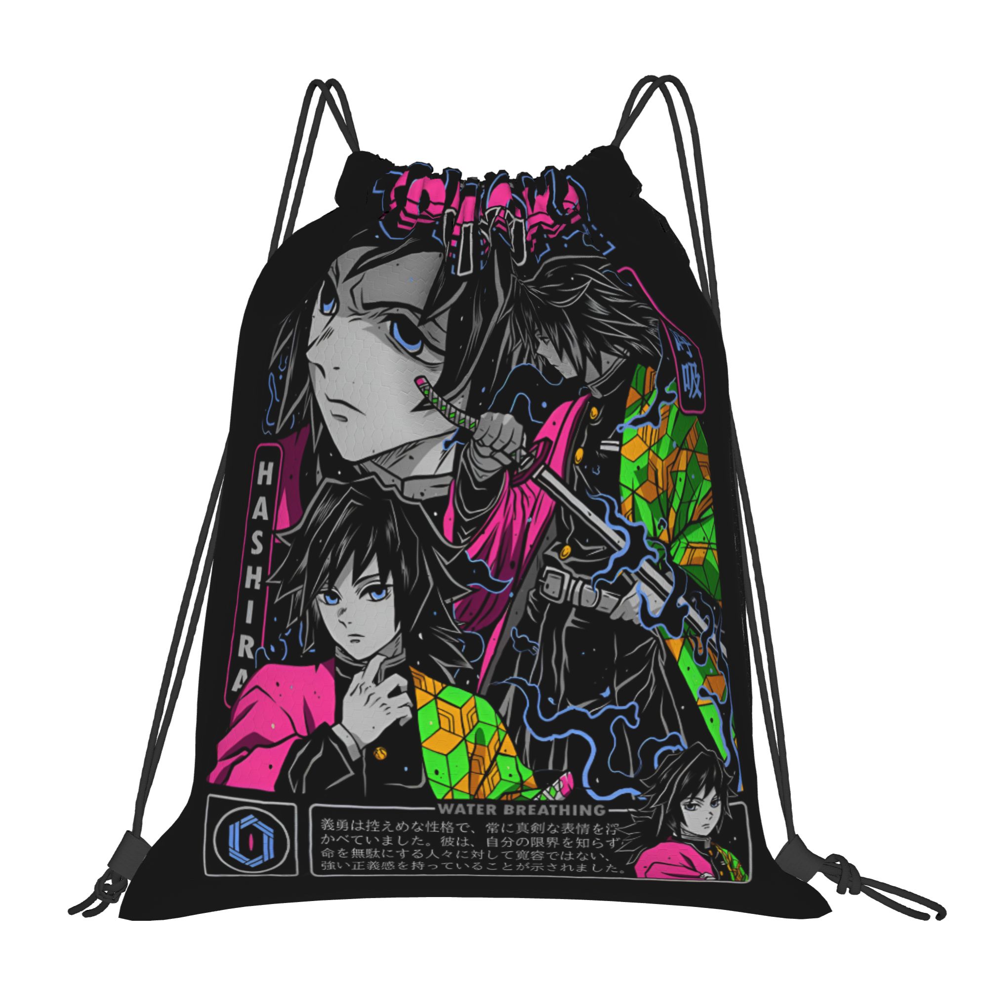 Drawstring Gym Bag - Спортивный рюкзак-мешок на шнурке Custom Demon