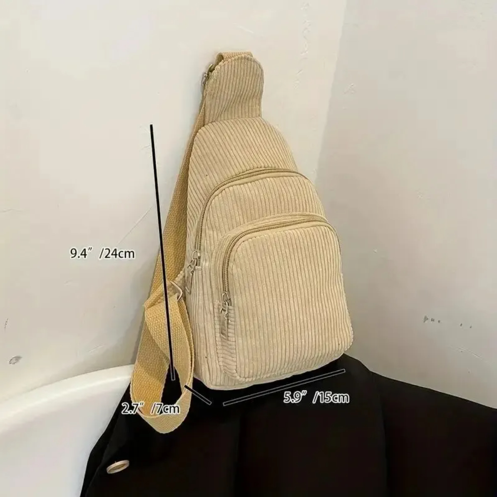 Винтажная вельветовая сумка че – обзор и цена Sling Backpack Shoulder