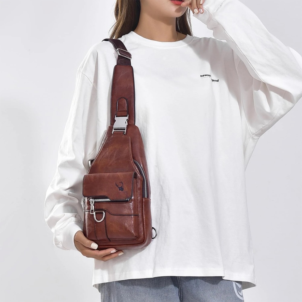 Сумка-слинг для мужчин, нагруд – обзор и цена Sling Backpack Shoulder