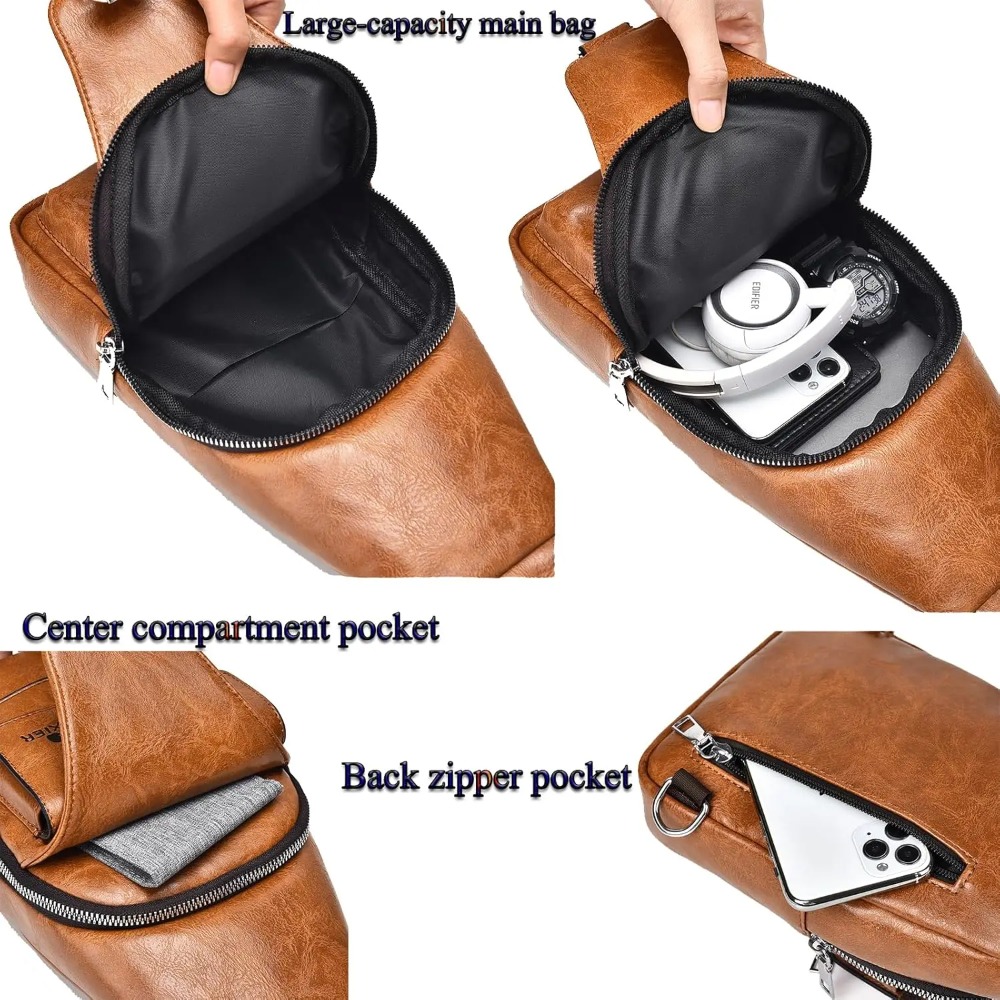 Сумка-слинг для мужчин, нагруд – обзор и цена Sling Backpack Shoulder