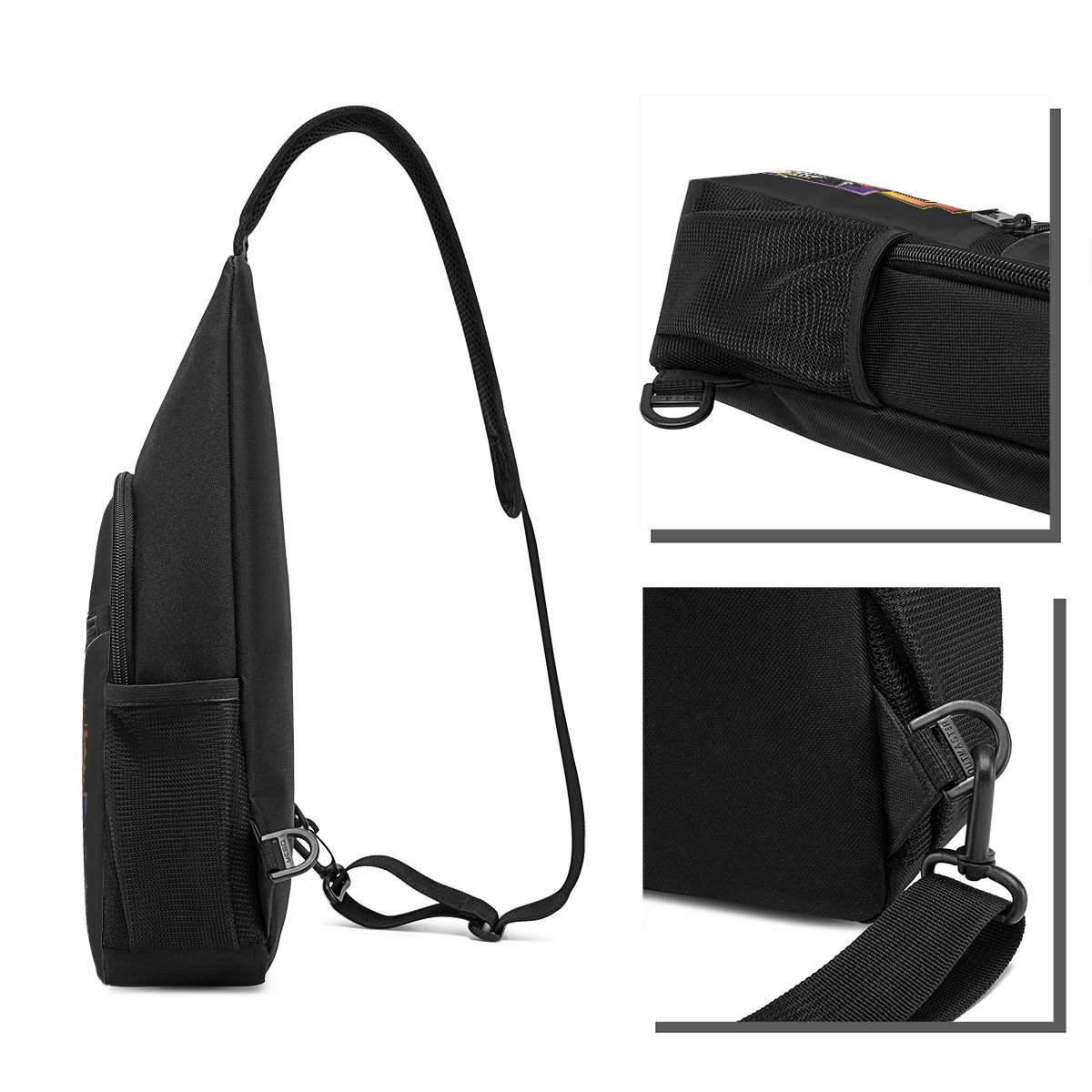 Сумка на грудь Rock Roll Band  – обзор и цена Sling Backpack Shoulder