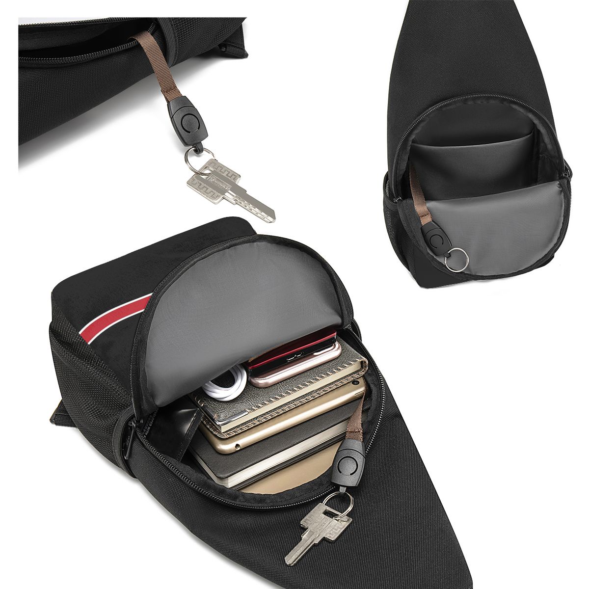 Мужская нагрудная сумка N7 с л – обзор и цена Sling Backpack Shoulder