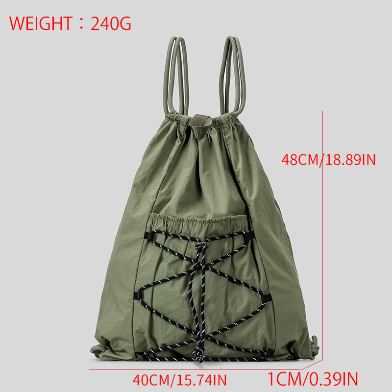 SHELKSBAG Унисекс рюкзак-мешок – обзор и цена Drawstring Gym Bag